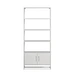 4 tier metal bookshelf